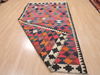 Kilim Red Flat Woven 410 X 92 Area Rug 100-110610 Thumb 5
