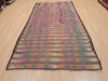 Kilim Purple Runner Flat Woven 47 X 101  Area Rug 100-110612 Thumb 1