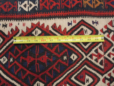Kilim Red Flat Woven 62 X 76 Area Rug 100-110614 Image 6