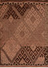 Kilim Brown Flat Woven 51 X 73  Area Rug 100-110615 Thumb 0