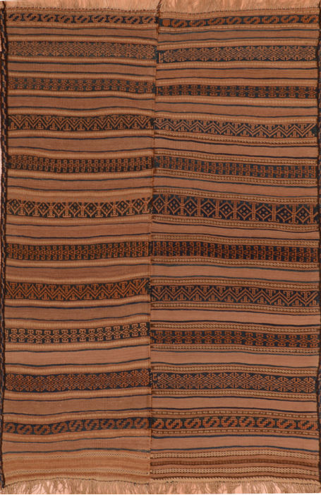 Kilim Brown Flat Woven 411 X 73 Area Rug 100-110616 Image 0