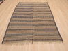 Kilim Brown Flat Woven 411 X 73  Area Rug 100-110616 Thumb 1