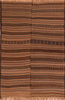 Kilim Brown Flat Woven 411 X 73  Area Rug 100-110616 Thumb 0