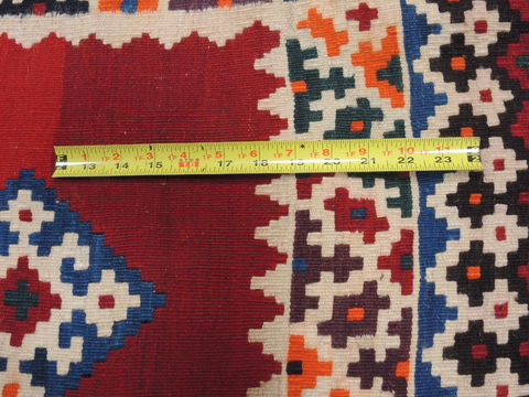 Kilim Red Flat Woven 48 X 87 Area Rug 100-110618 Image 6