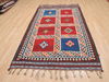 Kilim Red Flat Woven 48 X 87 Area Rug 100-110618 Thumb 1