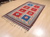 Kilim Red Flat Woven 48 X 87 Area Rug 100-110618 Thumb 2