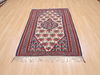 Kilim Red Flat Woven 39 X 59  Area Rug 100-110619 Thumb 1