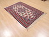 Kilim Red Flat Woven 39 X 59 Area Rug 100-110619 Thumb 3