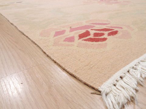 Kilim Beige Flat Woven 811 X 1110 Area Rug 100-110622 Image 4