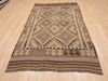 Kilim Brown Flat Woven 48 X 79 Area Rug 100-110623 Thumb 1