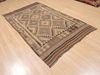 Kilim Brown Flat Woven 48 X 79 Area Rug 100-110623 Thumb 3