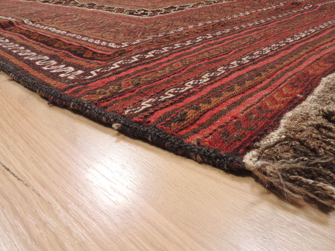 Kilim Red Flat Woven 51 X 85 Area Rug 100-110625 Image 5