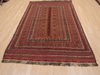 Kilim Red Flat Woven 51 X 85 Area Rug 100-110625 Thumb 1