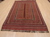 Kilim Red Flat Woven 51 X 85  Area Rug 100-110625 Thumb 1