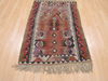 Kilim Green Flat Woven 31 X 47  Area Rug 100-110628 Thumb 1