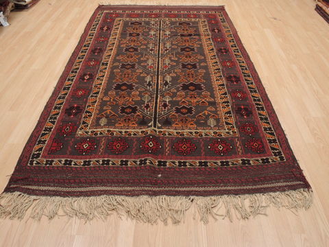 Kilim Red Flat Woven 52 X 88 Area Rug 100-110630 Image 1