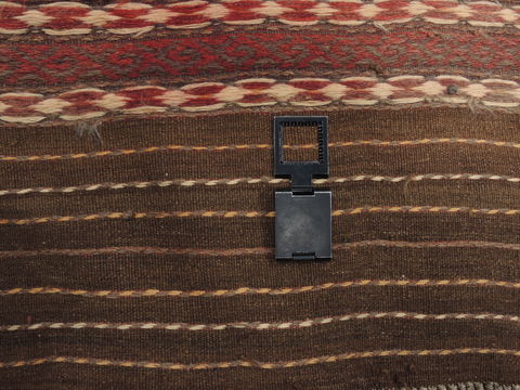 Kilim Brown Flat Woven 55 X 95 Area Rug 100-110631 Image 7