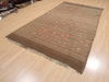 Kilim Brown Flat Woven 55 X 95 Area Rug 100-110631 Thumb 2