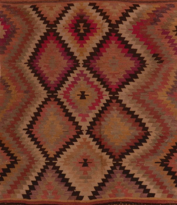 Kilim Purple Flat Woven 45 X 51 Area Rug 100-110633 Image 0