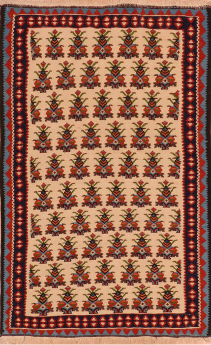 Kilim Red Flat Woven 33 X 411 Area Rug 100-110634 Image 0