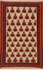 Kilim Red Flat Woven 30 X 49  Area Rug 100-110635 Thumb 0