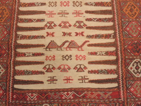 Kilim Red Flat Woven 211 X 54 Area Rug 100-110639 Image 5