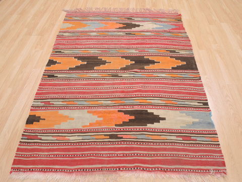 Kilim Red Flat Woven 310 X 510 Area Rug 100-110640 Image 1