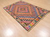 Kilim Multicolor Flat Woven 48 X 71 Area Rug 100-110641 Thumb 3