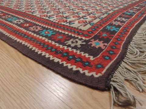 Kilim Red Flat Woven 35 X 410 Area Rug 100-110645 Image 4