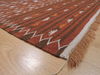 Kilim Brown Flat Woven 37 X 64  Area Rug 100-110647 Thumb 4