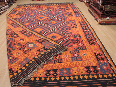 Kilim Red Flat Woven 98 X 153 Area Rug 100-110650 Image 7