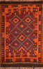 Kilim Red Flat Woven 98 X 153 Area Rug 100-110650 Thumb 0