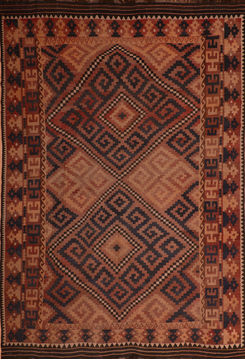 Kilim Brown Flat Woven 10'4" X 15'3"  Area Rug 100-110651