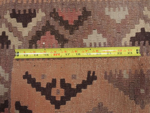 Kilim Brown Flat Woven 50 X 85 Area Rug 100-110654 Image 6