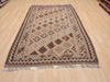 Kilim Brown Flat Woven 50 X 85 Area Rug 100-110654 Thumb 1