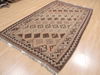 Kilim Brown Flat Woven 50 X 85 Area Rug 100-110654 Thumb 2