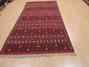 Kilim Red Runner Flat Woven 46 X 98  Area Rug 100-110658 Thumb 1