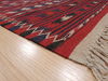 Kilim Red Runner Flat Woven 46 X 98 Area Rug 100-110658 Thumb 4
