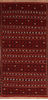 Kilim Red Runner Flat Woven 46 X 98 Area Rug 100-110658 Thumb 0