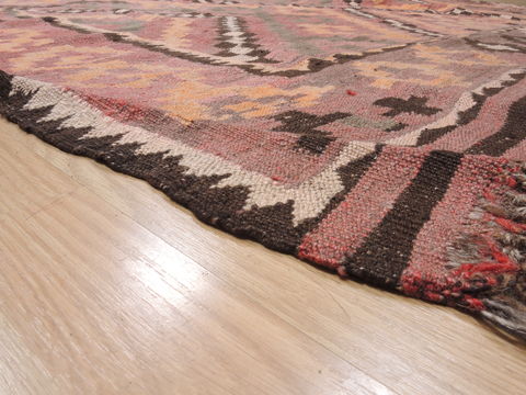 Kilim Red Flat Woven 610 X 143 Area Rug 100-110659 Image 6
