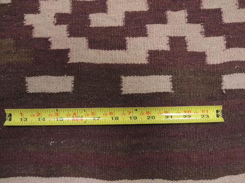 Kilim Brown Runner Flat Woven 54 X 108 Area Rug 100-110660 Image 6