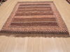 Kilim Brown Flat Woven 65 X 79  Area Rug 100-110661 Thumb 1