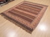 Kilim Brown Flat Woven 65 X 79  Area Rug 100-110661 Thumb 2