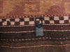 Kilim Brown Flat Woven 65 X 79 Area Rug 100-110661 Thumb 6