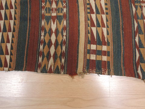 Kilim Green Flat Woven 54 X 75 Area Rug 100-110662 Image 6