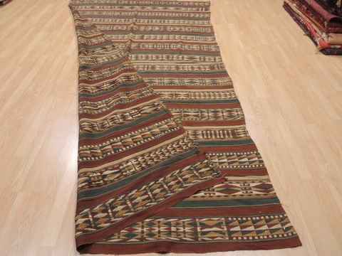 Kilim Green Flat Woven 54 X 75 Area Rug 100-110662 Image 8