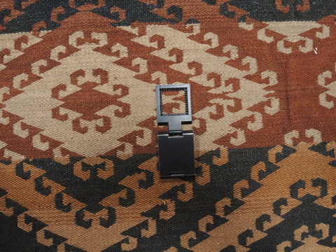 Kilim Brown Flat Woven 52 X 83 Area Rug 100-110663 Image 10