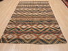 Kilim Brown Flat Woven 52 X 83 Area Rug 100-110663 Thumb 3