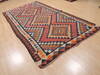 Kilim Red Flat Woven 56 X 107  Area Rug 100-110664 Thumb 3