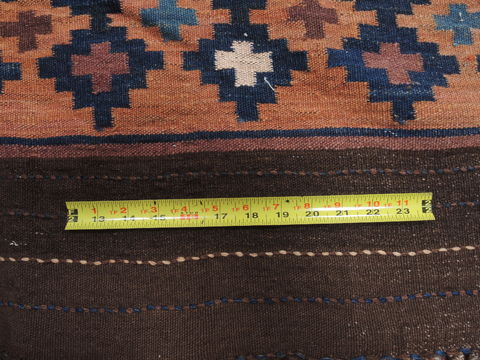 Kilim Blue Flat Woven 58 X 158 Area Rug 100-110665 Image 7
